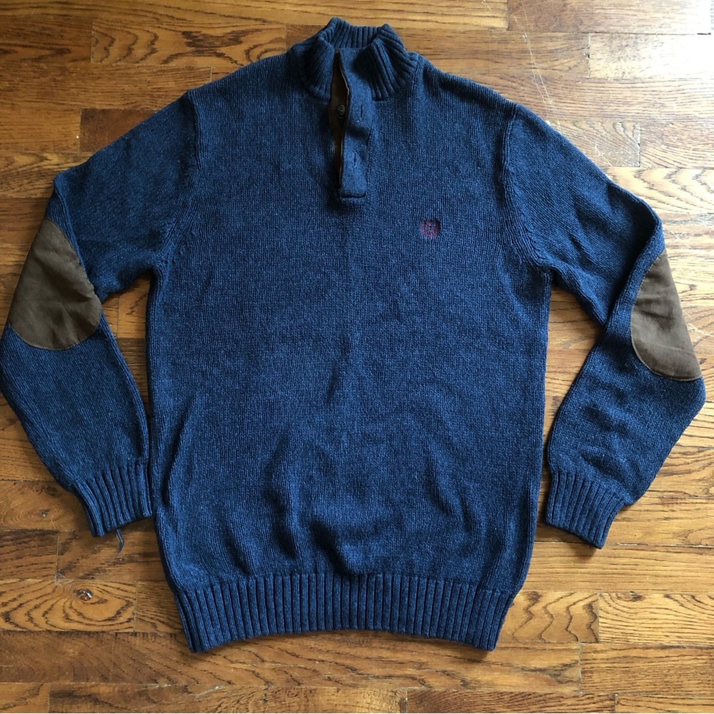 Men’s Sweater with Elbow Patches